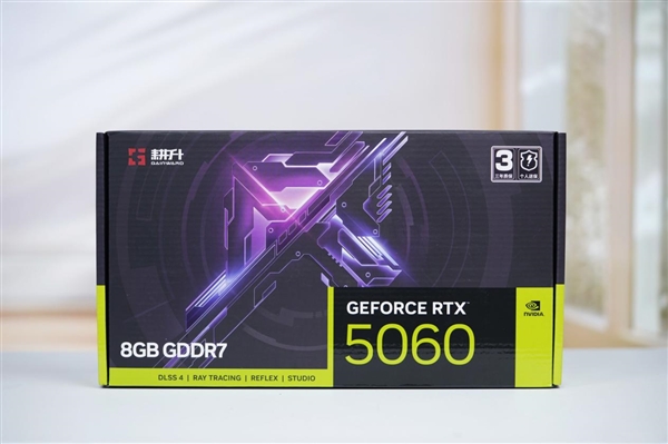 特大双风扇！耕升RTX 5060暴风OC显卡图赏