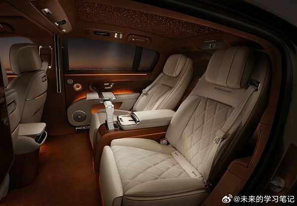 华为系百万豪华轿车！尊界S800更多官图公布 和迈巴赫比谁更尊