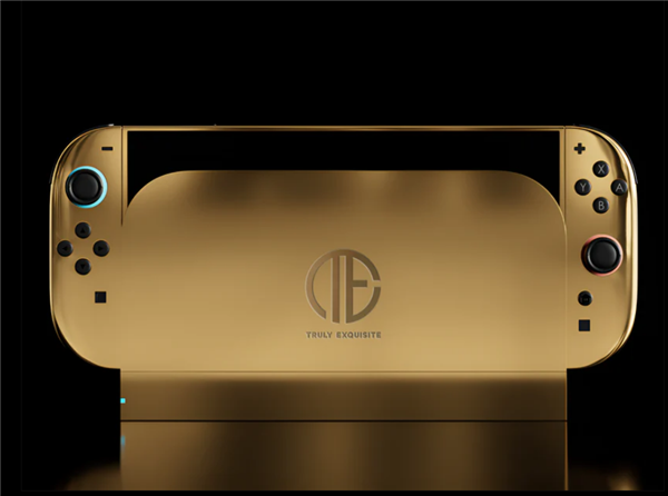 有钱的可以考虑 全球首款24K金Switch 2来了！6.1万元起、限量250台