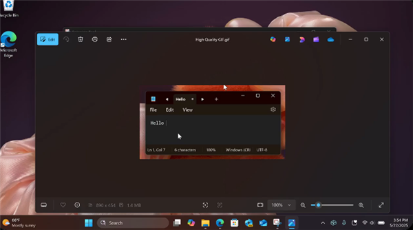 更方便！微软Windows 11截图工具将支持保存为GIF：还有全新快捷键